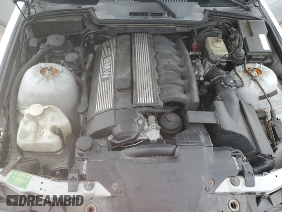 1998 BMW 3 Series 323ic with VIN WBABJ7328WEA17071, listed as a Copart auction lot 75089004 with 0 mi miles and Non Repairable. Bid and sale history available at carsss.com. Image 11.
