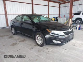 2013 Kia Optima LX with VIN 5XXGM4A74DG236094, listed as a IAAI auction lot 42007878 with 190,860 mi miles. Bid and sale history available at carsss.com. Image 1.