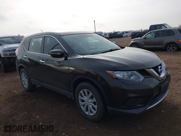 2014 Nissan Rogue SV with VIN 5N1AT2MV5EC807628, listed as a IAAI auction lot 41442792 with 52,964 mi miles. Bid and sale history available at carsss.com. Image 13.