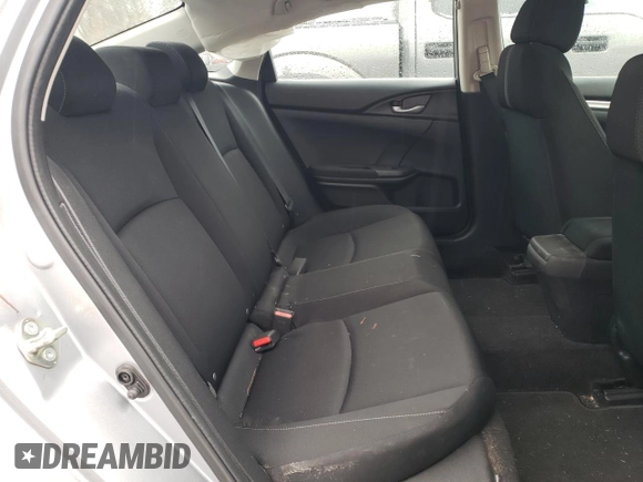 2017 Honda Civic Sedan LX with VIN 19XFC2F50HE230334, listed as a Copart auction lot 44577635 with 90,791 mi miles and Salvage Title. Bid and sale history available at carsss.com. Image 10.