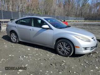 2010 Mazda 6 i Touring Plus with VIN 1YVHZ8CH7A5M55841, listed as a Copart auction lot 51207025 with 178,314 mi miles and Salvage title. Bid and sale history available at DreamBid. Image 4.