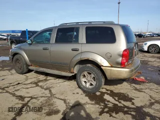 2006 Dodge Durango SLT with VIN 1D4HD48N06F187408, listed as a Copart auction lot 51671385 with 243,019 mi miles and Salvage title. Bid and sale history available at DreamBid. Image 2.