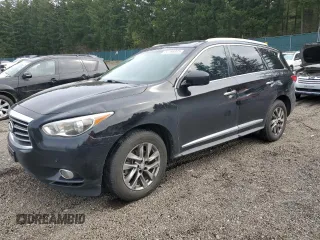 2013 Infiniti JX35 with VIN 5N1AL0MM9DC308115, listed as a Copart auction lot 52766065 with 188,100 mi miles and Clean Title. Bid and sale history available at carsss.com. Image 1.