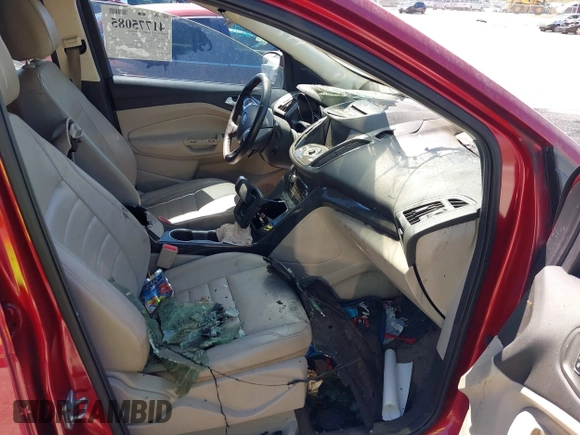 2014 Ford Escape Titanium with VIN 1FMCU0JXXEUD22430, listed as a IAAI auction lot 41775085 with 1 mi miles. Bid and sale history available at carsss.com. Image 5.