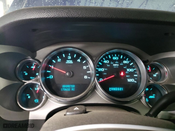 2007 Chevrolet Silverado 1500 LTZ with VIN 2GCEK13M871709875, listed as a Copart auction lot 49225245 with 170,632 mi miles and Salvage Title. Bid and sale history available at carsss.com. Image 9.
