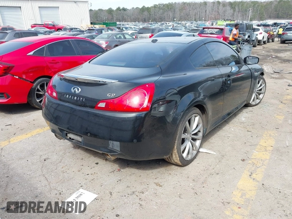 2012 Infiniti G37 Coupe Journey with VIN JN1CV6EK0CM422796, listed as a IAAI auction lot 41683019 with 1 mi miles. Bid and sale history available at carsss.com. Image 4.