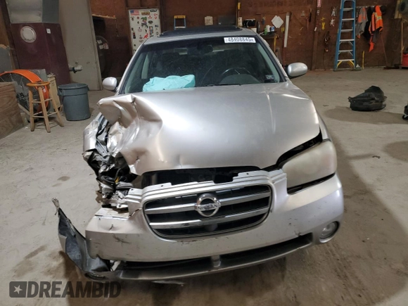 2003 Nissan Maxima SE z VIN JN1DA31AX3T430437, wystawiony jako Copart lot #48408845 z przebiegiem Nie podano mil oraz Szkoda całkowita • Salvage title. Historia ofert i sprzedaży dostępna na DreamBid. Obrazek 5.