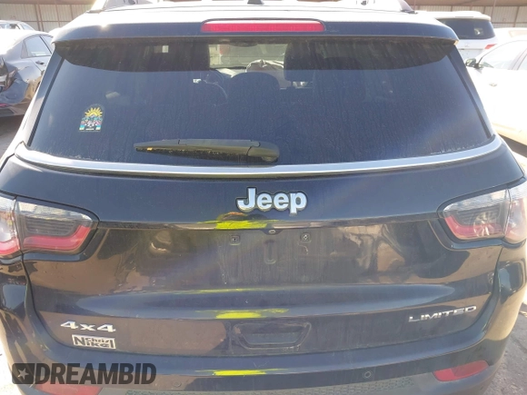 2018 Jeep Compass Limited с VIN 3C4NJDCB4JT340991, выставлен на аукционе IAAI как лот 41776098 с пробегом Не указан миль и . История ставок и продаж доступна на DreamBid. Изображение 17.