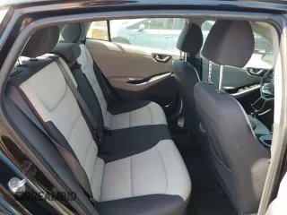 2017 Hyundai Ioniq SEL with VIN KMHC75LCXHU024222, listed as a Copart auction lot 61100395 with 100,016 mi miles and Salvage title. Bid and sale history available at DreamBid. Image 10.