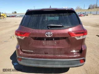2019 Toyota Highlander SE with VIN 5TDJZRFH4KS971577, listed as a Copart auction lot 50571135 with 70,033 mi miles and Salvage Title. Bid and sale history available at carsss.com. Image 6.