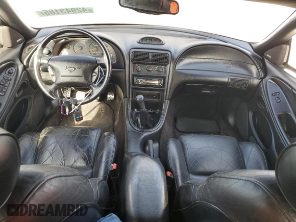 1996 Ford Mustang GT with VIN 1FALP45X9TF226146, listed as a Copart auction lot 42943185 with 60,357 mi miles and Salvage Title. Bid and sale history available at carsss.com. Image 8.