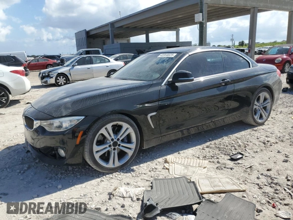 2014 BMW 4 Series 435i z VIN WBA3T3C51EP737619, wystawiony jako Copart lot #43358825 z przebiegiem 107 562 mil mil oraz Tytuł czysty. Historia ofert i sprzedaży dostępna na DreamBid. Obrazek 1.