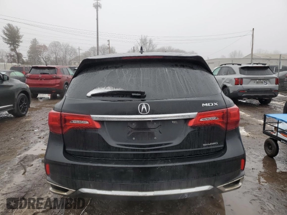 2019 Acura MDX with VIN 5J8YD4H34KL037360, listed as a Copart auction lot 44681835 with 86,304 mi miles and Salvage Title. Bid and sale history available at carsss.com. Image 6.