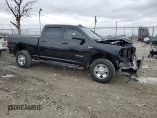 2022 Ram 2500 Tradesman with VIN 3C6UR5CJ4NG251655, listed as a Copart auction lot 49681605 with 48,309 mi miles and Salvage title. Bid and sale history available at DreamBid. Image 4.