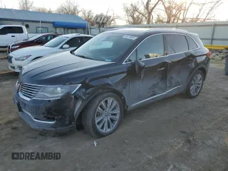 2016 Lincoln MKX Reserve with VIN 2LMTJ8LP2GBL50241, listed as a Copart auction lot 42618865 with 116,465 mi miles and Salvage Title. Bid and sale history available at carsss.com. Image 1.