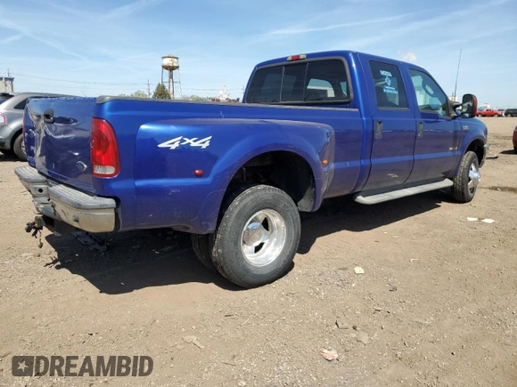 2003 Ford F-350 XL with VIN 1FTWW33P53EB90677, listed as a Copart auction lot 56300685 with 174,091 mi miles and Salvage title. Bid and sale history available at DreamBid. Image 3.