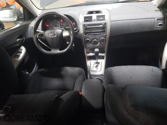 2012 Toyota Corolla L with VIN 2T1BU4EE8CC756338, listed as a Copart auction lot 46357755 with 156,496 mi miles and Salvage Title. Bid and sale history available at carsss.com. Image 8.