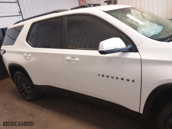 2022 Chevrolet Traverse RS with VIN 1GNEVJKWXNJ184466, listed as a IAAI auction lot 41661065 with 58,513 mi miles. Bid and sale history available at carsss.com. Image 13.