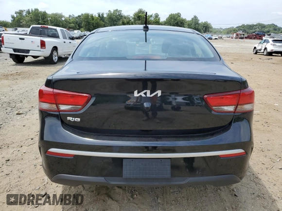 2023 Kia Rio S with VIN 3KPA24AD3PE588548, listed as a Copart auction lot 62365104 with 14,589 mi miles and Salvage Title. Bid and sale history available at carsss.com. Image 6.