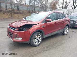 2015 Ford Escape Titanium with VIN 1FMCU9J98FUC90018, listed as a IAAI auction lot 41671941 with 102,335 mi miles. Bid and sale history available at carsss.com. Image 18.