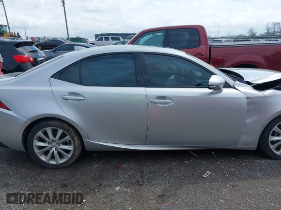 2015 Lexus IS 250 with VIN JTHBF1D24F5073780, listed as a IAAI auction lot 41953157 with 104,239 mi miles. Bid and sale history available at carsss.com. Image 13.