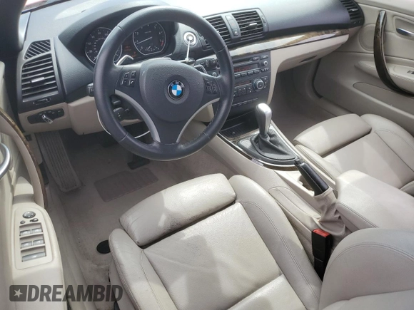 2012 BMW 1 Series 128i с VIN WBAUL7C53CVM82511, выставлен на аукционе Copart как лот 53169335 с пробегом 98 032 миль миль и Списание • Salvage title. История ставок и продаж доступна на DreamBid. Изображение 8.