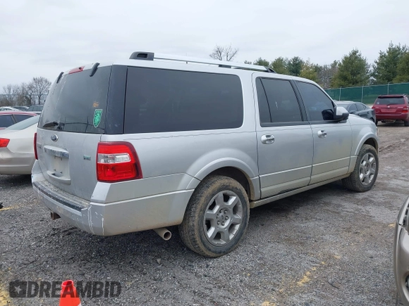 2013 Ford Expedition Max Limited with VIN 1FMJK2A59DEF54632, listed as a IAAI auction lot 41443675 with 197,270 mi miles and . Bid and sale history available at DreamBid. Image 4.