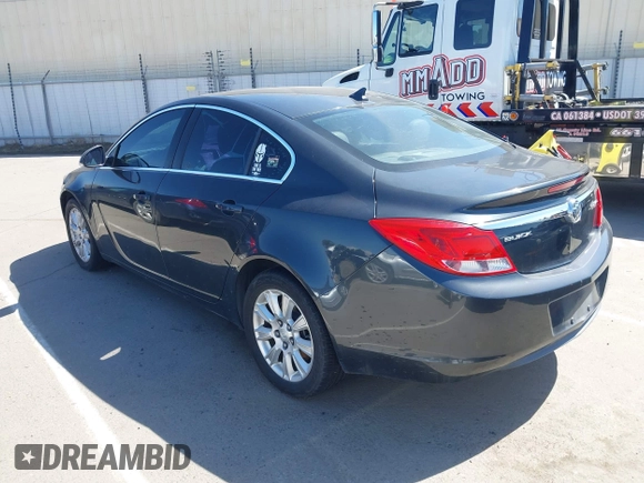 2013 Buick Regal with VIN 2G4GR5ER3D9232513, listed as a IAAI auction lot 41982574 with 172,410 mi miles. Bid and sale history available at carsss.com. Image 3.
