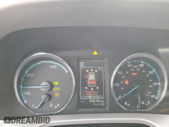 2016 Toyota RAV4 Limited with VIN JTMDJREV7GD041140, listed as a Copart auction lot 64798435 with 90,618 mi miles and Salvage title. Bid and sale history available at DreamBid. Image 9.
