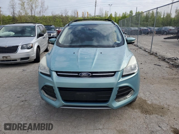 2013 Ford Escape SEL with VIN 1FMCU9H91DUA03735, listed as a Copart auction lot 48357294 with 115,523 mi miles and Salvage Title. Bid and sale history available at carsss.com. Image 5.