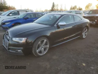 2013 Audi S5 Technik with VIN WAULGBFR5DA001801, listed as a Copart auction lot 79536544 with 111,996 mi miles and Salvage Title. Bid and sale history available at carsss.com. Image 1.