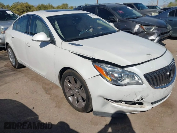 2016 Buick Regal Premium II with VIN 2G4GS5GX5G9110692, listed as a IAAI auction lot 41905898 with 53,337 mi miles. Bid and sale history available at carsss.com. Image 1.