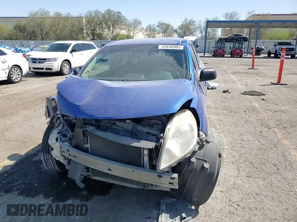 2014 Nissan Versa SV with VIN 3N1CN7AP1EL850025, listed as a Copart auction lot 52636905 with Not Provided miles and Salvage Title. Bid and sale history available at DreamBid. Image 11.