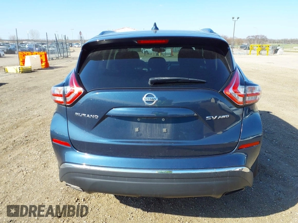 2016 Nissan Murano SL z VIN 5N1AZ2MH6GN143047, wystawiony jako IAAI lot #41920270 z przebiegiem 158 518 mil mil oraz . Historia ofert i sprzedaży dostępna na DreamBid. Obrazek 16.