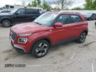 2022 Hyundai Venue SEL with VIN KMHRC8A38NU192771, listed as a Copart auction lot 54449645 with 35,152 mi miles and Salvage title. Bid and sale history available at DreamBid. Image 1.