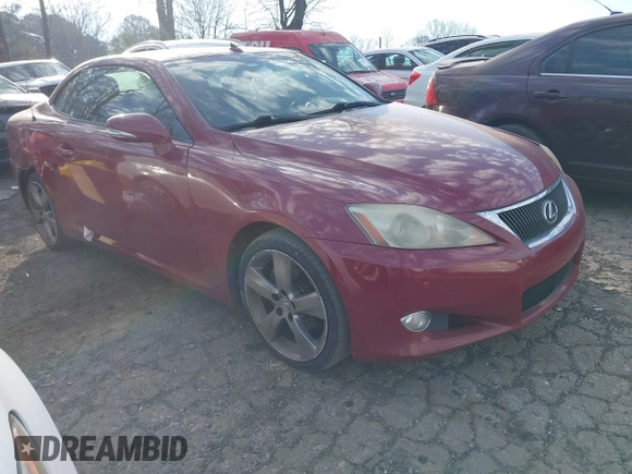 2010 Lexus IS 250 C с VIN JTHFF2C27A2513364, выставлен на аукционе IAAI как лот 41682632 с пробегом 283 165 миль миль и . История ставок и продаж доступна на DreamBid. Изображение 1.