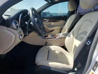 2018 Mercedes-Benz C 300 with VIN 55SWF4JBXJU240593, listed as a Copart auction lot 63388565 with 85,200 mi miles and Salvage title. Bid and sale history available at DreamBid. Image 7.