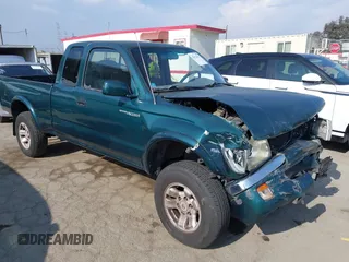 1999 Toyota Tacoma PreRunner with VIN 4TASN92N4XZ519660, listed as a IAAI auction lot 42174341 with 166,074 mi miles and . Bid and sale history available at DreamBid. Image 1.