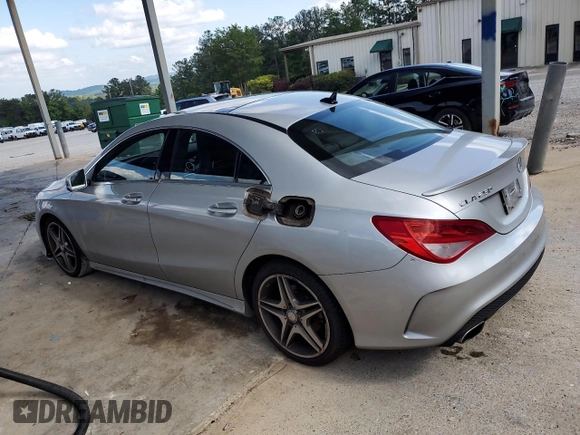 2015 Mercedes-Benz CLA 250 with VIN WDDSJ4EB4FN283897, listed as a Copart auction lot 54503215 with 98,167 mi miles and Salvage Title. Bid and sale history available at DreamBid. Image 2.