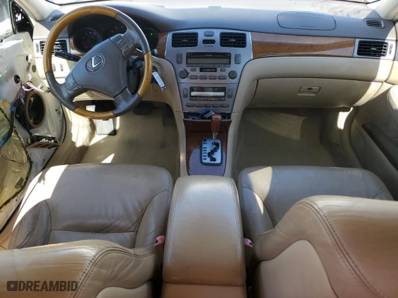 2006 Lexus ES 330 with VIN JTHBA30G465156394, listed as a Copart auction lot 46320935 with 201,153 mi miles and Salvage Title. Bid and sale history available at carsss.com. Image 8.