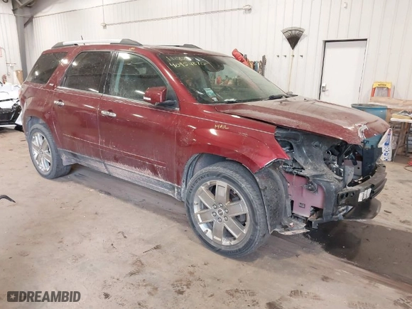 2017 GMC Acadia Limited Limited with VIN 1GKKVSKD2HJ132046, listed as a IAAI auction lot 40954870 with 124,231 mi miles. Bid and sale history available at carsss.com. Image 1.