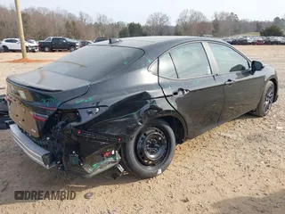 2025 Toyota Camry LE z VIN 4T1DAACK9SU111395, wystawiony jako IAAI lot #41782794 z przebiegiem 249 mil mil oraz . Historia ofert i sprzedaży dostępna na DreamBid. Obrazek 4.