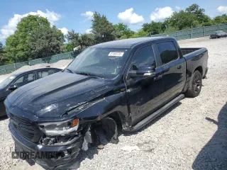 2020 Ram 1500 Big Horn with VIN 1C6SRFFTXLN408538, listed as a Copart auction lot 61568735 with 68,070 mi miles and Salvage title. Bid and sale history available at DreamBid. Image 1.