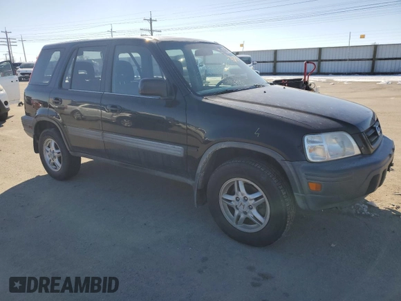 2000 Honda CR-V EX with VIN JHLRD1866YC008157, listed as a Copart auction lot 44955975 with 181,684 mi miles and Salvage Title. Bid and sale history available at carsss.com. Image 4.