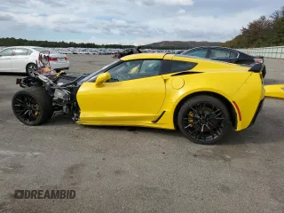 2019 Chevrolet Corvette Z06 3LZ with VIN 1G1YU2D60K5601943, listed as a Copart auction lot 74109314 with 0 mi miles and Clean Title. Bid and sale history available at carsss.com. Image 2.