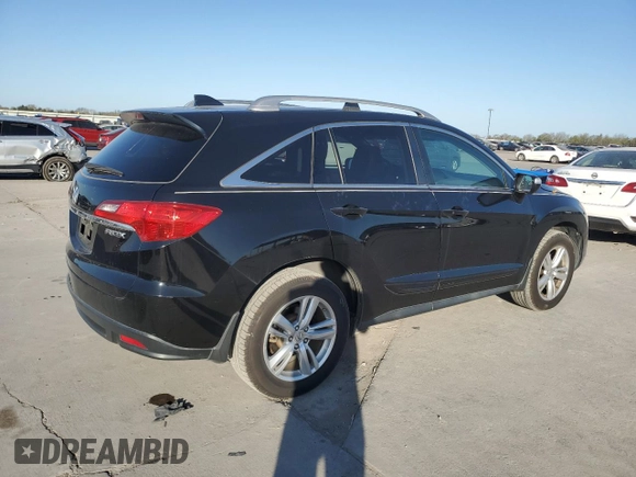2014 Acura RDX Tech Pkg with VIN 5J8TB3H51EL005806, listed as a Copart auction lot 49613525 with 134,827 mi miles and Salvage Title. Bid and sale history available at carsss.com. Image 3.