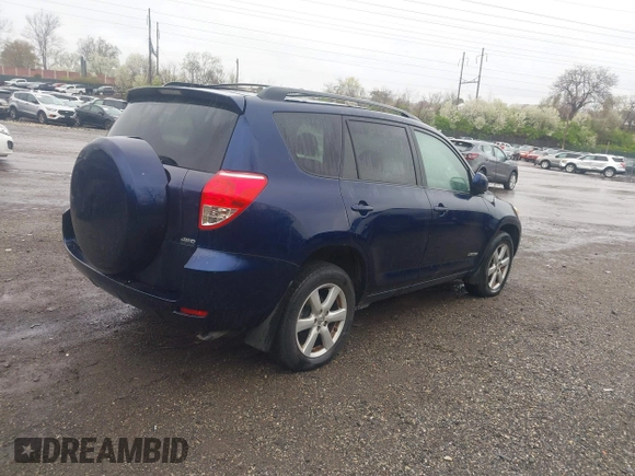 2006 Toyota RAV4 Limited with VIN JTMBK31V866003328, listed as a IAAI auction lot 41974713 with 231,948 mi miles. Bid and sale history available at carsss.com. Image 4.