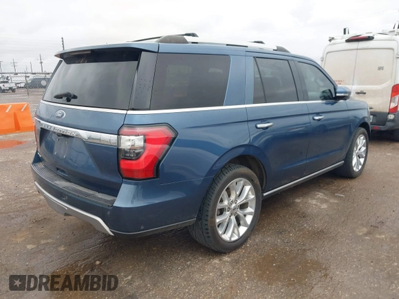 2018 Ford Expedition Limited with VIN 1FMJU2AT8JEA55809, listed as a IAAI auction lot 42169565 with 133,843 mi miles and . Bid and sale history available at DreamBid. Image 4.
