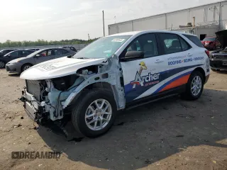 2024 Chevrolet Equinox LS z VIN 3GNAXFEG2RL270802, wystawiony jako Copart lot #60190165 z przebiegiem 30 370 mil mil oraz Szkoda całkowita • Salvage title. Historia ofert i sprzedaży dostępna na DreamBid. Obrazek 1.