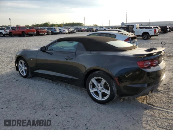 2019 Chevrolet Camaro 1LT with VIN 1G1FB3DS0K0120684, listed as a Copart auction lot 50295055 with 71,561 mi miles and Salvage Title. Bid and sale history available at carsss.com. Image 2.